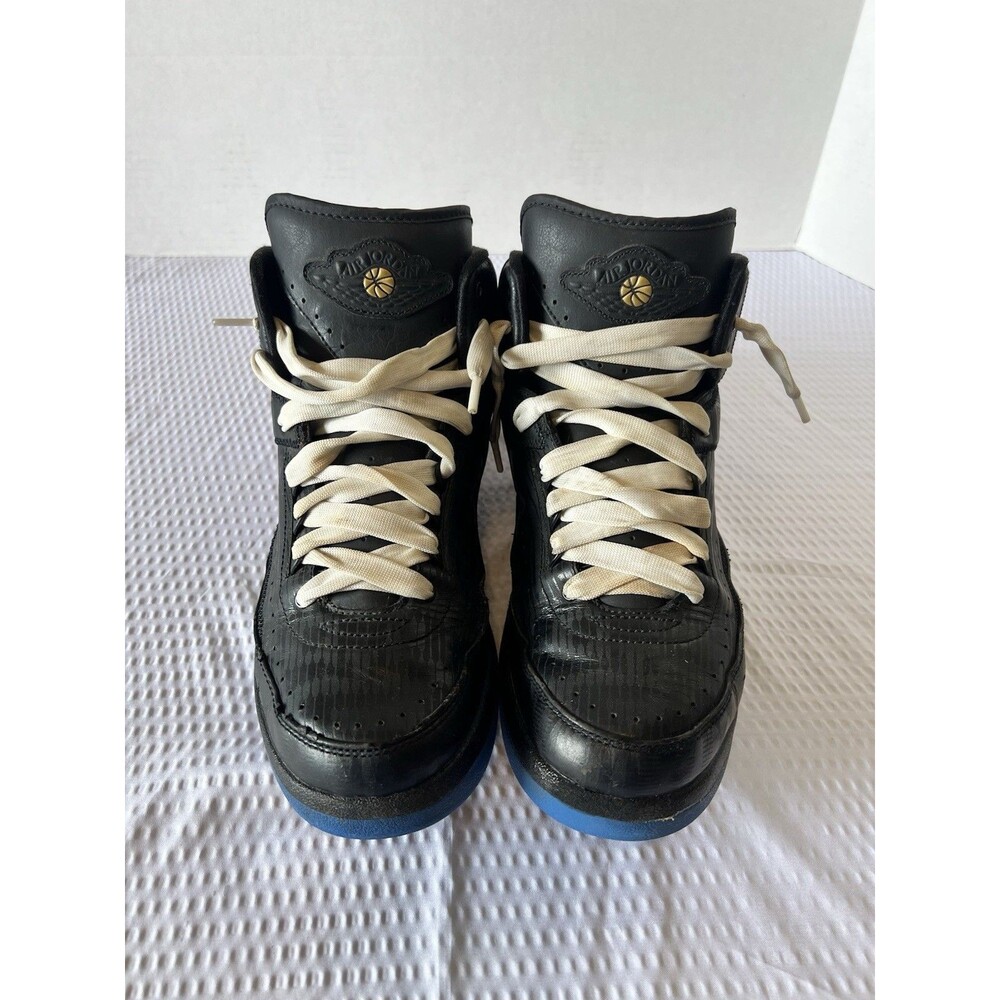 $190 Air Jordan 2 Retro BHM Mens Sz 10 Sneakers BQ7618-007 Insoles Replaced